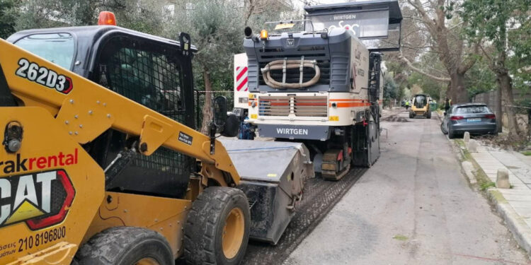 Δήμος Αμαρουσίου: Ανακατασκευή οδοστρωμάτων στις περιοχές Αγίου Νικολάου, Αναβρύτων και Νέου Τέρματος Αμαρουσίου