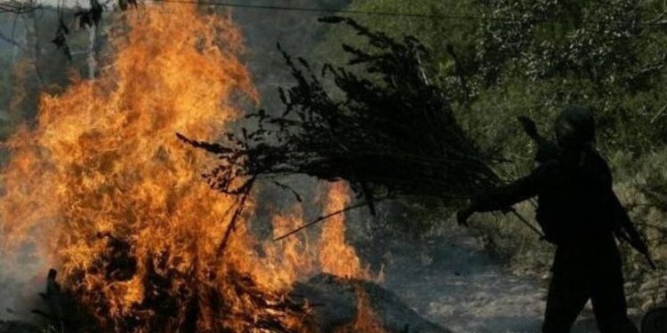 Απαγόρευση καύσης σε όλες τις περιοχές της Ελλάδας, λόγω επικίνδυνων καιρικών συνθηκών