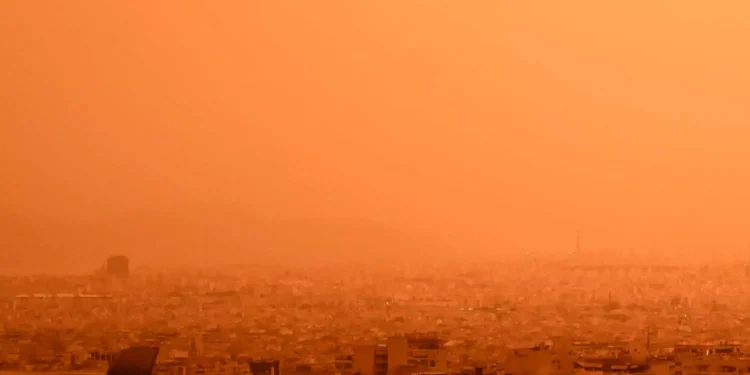 Η Αφρικανική σκόνη είναι εδώ