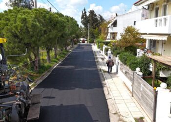 Συνεχίζονται οι ασφαλτοστρώσεις στον Δήμο Αμαρουσίου