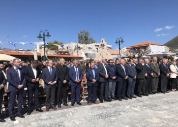 Ο Δήμαρχος Πειραιά στην Αρεόπολη Μάνης στις επετειακές εκδηλώσεις για τα 204 χρόνια από την κήρυξη της Επανάστασης του 1821