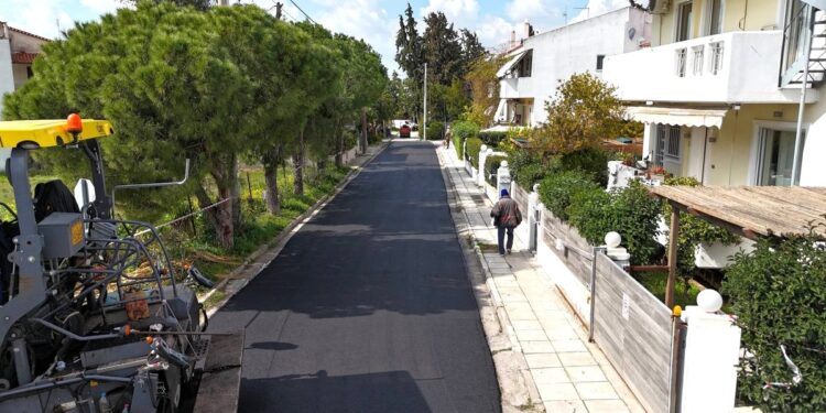 Συνεχίζονται οι ασφαλτοστρώσεις στον Δήμο Αμαρουσίου