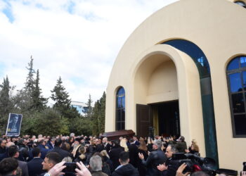 Κηδεία του Αλέξη Κούγια: Ποιοι έδωσαν το “παρών” (φωτογραφίες)