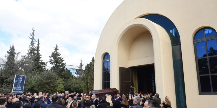 Κηδεία του Αλέξη Κούγια: Ποιοι έδωσαν το “παρών” (φωτογραφίες)