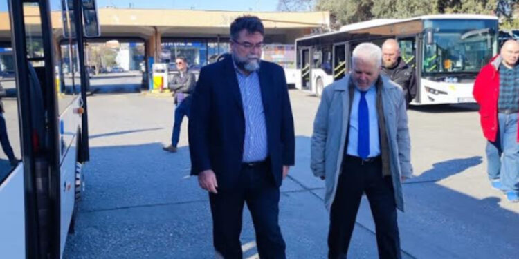 Οικονόμου: 41 νέα λεωφορεία στη Θεσσαλονίκη - Στόχος 100% ανανέωση του στόλου έως το 2027