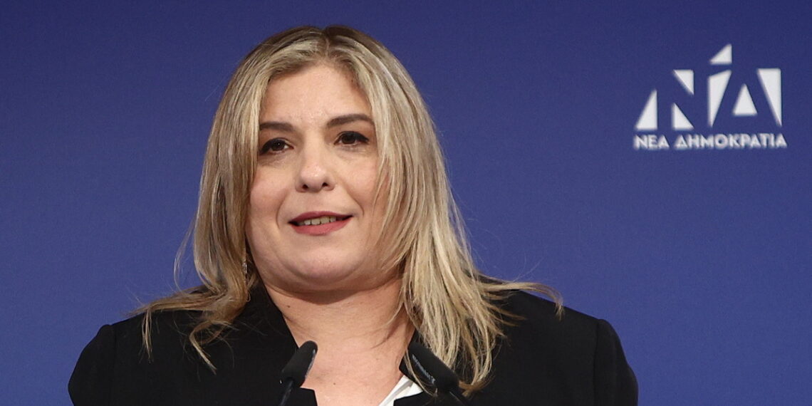 Συνεδρίαση της Πολιτικής Επιτροπής της Νέας Δημοκρατίας για την εκλογή γραμματέα υπό την προεδρία του Πρωθυπουργού και προέδρου του κόμματος Κυριάκου Μητσοτάκη, Δευτέρα 21 Νοεμβρίου 2023. 
(ΒΑΣΙΛΗΣ ΡΕΜΠΑΠΗΣ/EUROKINISSI)