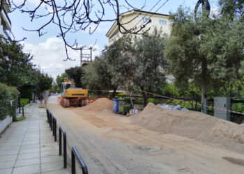 Στην περιοχή του Πολυδρόσου το έργο “Επεκτάσεις και αποκαταστάσεις υφιστάμενων αγωγών ακάθαρτων και ομβρίων”