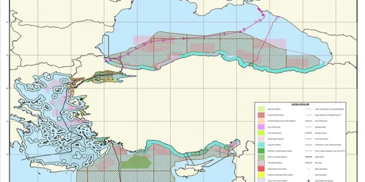 Η Τουρκία απαντά στην Ελλάδα με δικό της χάρτη και «Γαλάζια Πατρίδα»