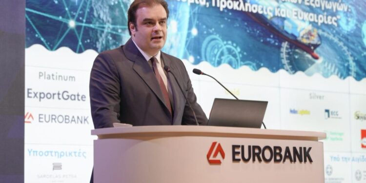 Πιερρακάκης: Σε μια περίοδο τεκτονικών αλλαγών στους όρους του διεθνούς εμπορίου, η χώρα απαντά με δημοσιονομική σταθερότητα και αναπτυξιακή πρόοδο