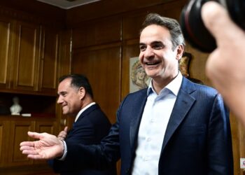 Στο Υπουργείο Υγείας ο Πρωθυπουργός Κυριάκος Μητσοτάκης