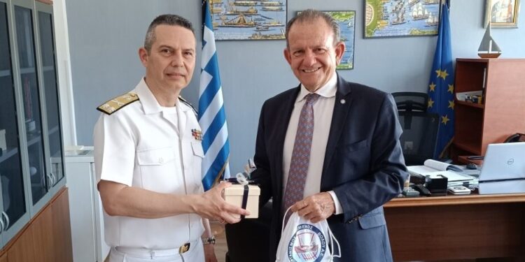 ΟΛΒ: Συνάντηση του Δ.Σ. Σ. Αναγνώστου με τον Υπαρχηγό του Λ.Σ. Φ. Κιάμο