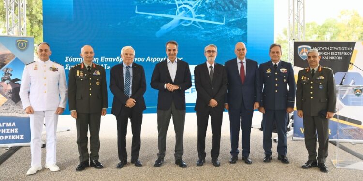 Τελετή ένταξης Συστημάτων Μη Επανδρωμένων Αεροχημάτων V-BAT στις Ένοπλες Δυνάμεις