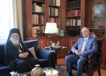 Συνάντηση του ΠτΔ Κ. Τασούλα με τον Αρχιεπίσκοπο Ιερώνυμο