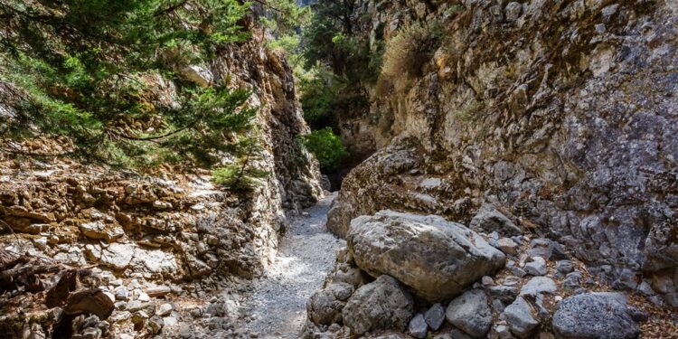 Κλειστό θα παραμείνει το φαράγγι της Ίμπρου στα Σφακιά λόγω του σεισμού