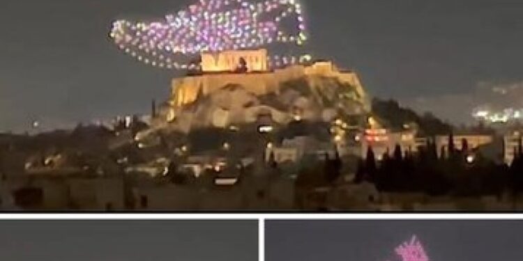 Ξύπνησαν! Εισαγγελική παρέμβαση για το drone show της Adidas πάνω από τον Παρθενώνα