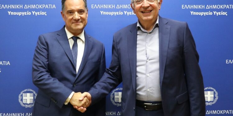 Συνάντηση του Δημάρχου Αμαρουσίου Θεόδωρου Αμπατζόγλου με τον Υπουργό Υγείας Άδωνι Γεωργιάδη και τον Υφυπουργό Δημήτρη Βαρτζόπουλο