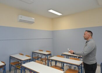 Δήμος Ελληνικού-Αργυρούπολης: Τοποθέτηση κλιματιστικών σε όλα τα Λύκεια ενόψει της εξεταστικής περιόδου