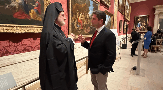 Συνάντηση του Αρχιεπισκόπου Ελπιδοφόρου με τον διευθυντή της Today Press: «Είμαι στη διάθεση της πατρίδας. Δεν έχω δική μου εθνική εξωτερική πολιτική»