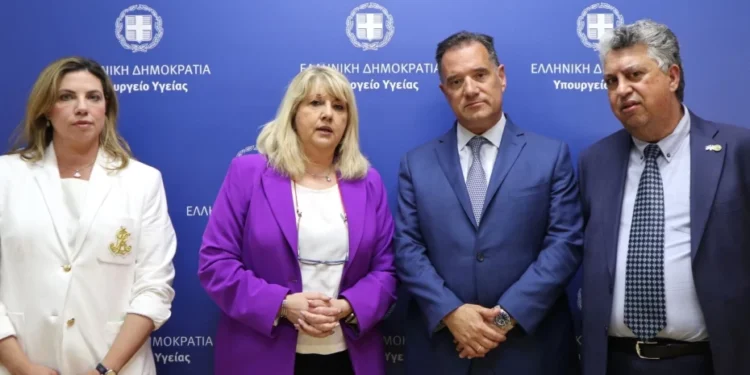 Συνάντηση του Υπουργού Υγείας Άδωνι Γεωργιάδη με το Διοικητικό Συμβούλιο της ΕΝΙ ΕΟΠΥΥ