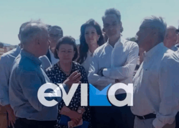 Στην Εύβοια ο πρωθυπουργός Κυριάκος Μητσοτάκης -Επισκέφθηκε τον αρχαιολογικό χώρο της Ερέτριας