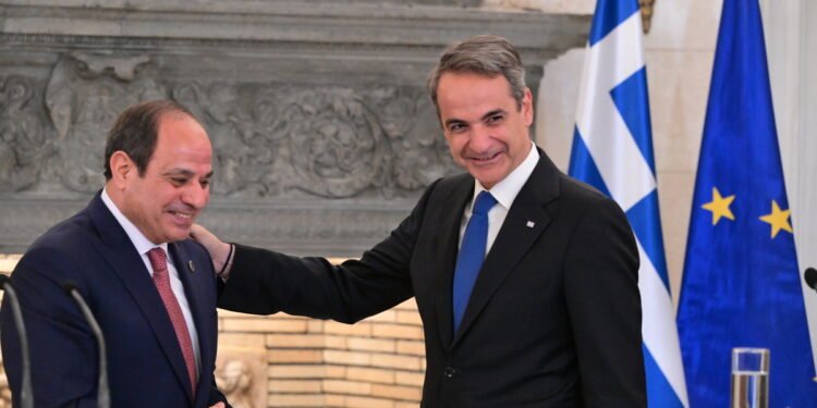 Συνάντηση πρωθυπουργού – Αλ Σίσι: Υπεγράφη διακήρυξη για την εταιρική στρατηγική σχέση Ελλάδας