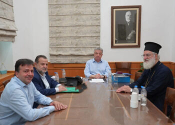 Στήριξη της Περιφέρειας Κρήτης στην αποκατάσταση του Ιερού Ναού Μεταμόρφωσης του Σωτήρος στο Αρκαλοχώρι
