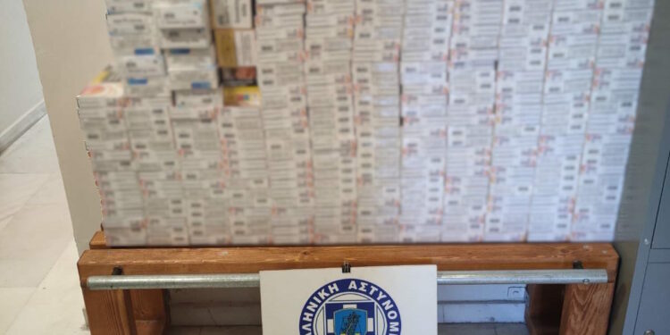 Θεσσαλονίκη: Κατασχέθηκαν πάνω από 80.000 τεμάχια λαθραίων τσιγάρων