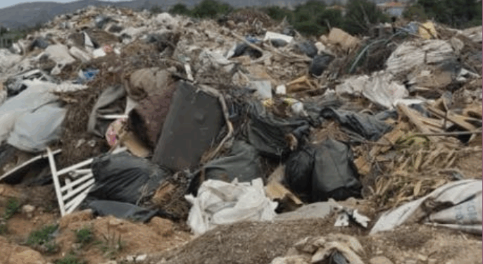 Σοκ στην περιοχή Λεκανών του δήμου Αχαρνών: Χωματερή η πολιτική προστασία