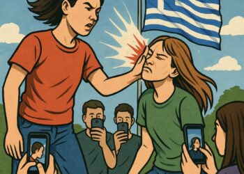Η σημειολογία του χαστουκιού στον νεοελληνικό δημόσιο λόγο