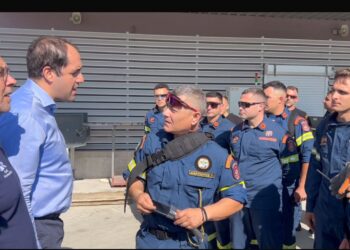 Σύσκεψη Συντονιστικού Οργάνου υπό τον Υπουργό Κλιματικής Κρίσης και Πολιτικής Προστασίας Γ. Κεφαλογιάννη στη Χίο