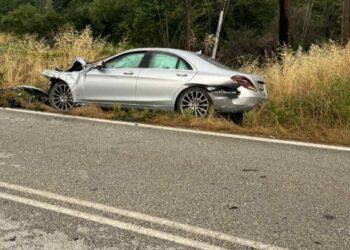 Τροχαίο με νεκρό οδηγό στην Καλαμπάκα