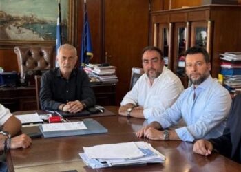 Συνάντηση του Δημάρχου Πειραιά Γιάννη Μώραλη  με το Προεδρείο του Οδοντιατρικού Συλλόγου Πειραιά