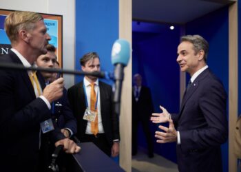 Δηλώσεις του Κ. Μητσοτάκη κατά την άφιξή του στη Σύνοδο Κορυφής του ΝΑΤΟ (vid)