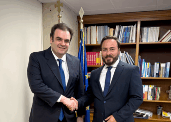 Συνάντηση του Διαμαντή Γκολιδάκη με τον Υπουργό Εθνικής Οικονομίας και Οικονομικών Κυριάκο Πιερρακάκη