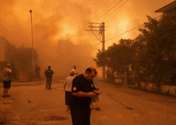 Συνεχίζουν να μαίνονται οι πυρκαγιές στη Σμύρνη: Εκκενώθηκαν οικισμοί, κάηκαν σπίτια, συλλήψεις για εμπρησμούς