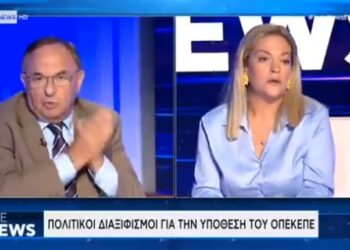 «Ήρωας είναι ο σύζυγος σας» – Χαμός στο πλατό της ΕΡΤ. Έβγαλε ανακοίνωση το ΠΑΣΟΚ- video