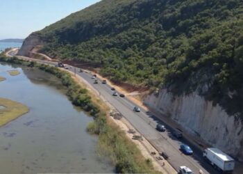 Αυτοψία του Υπουργού Υποδομών και Μεταφορών Χ. Δήμα στο έργο κατασκευής και αναβάθμισης της οδικής σύνδεσης Βόνιτσας – Λευκάδας