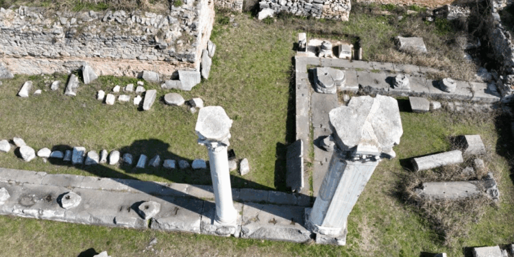 Υπ. Πολιτισμού: Αποκαθίσταται το μνημειακό συγκρότημα της Βασιλικής Α’, στους Φιλίππους
