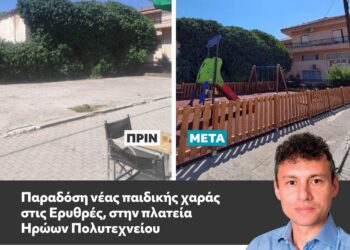 Α. Δρίκος: “Οι Ερυθρές αλλάζουν πρόσωπο!”