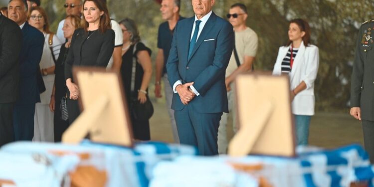 Ν. Δένδιας: “Η υπόθεση των αγνοουμένων της Κύπρου υπενθυμίζει ότι για τον Ελληνισμό δεν υφίστανται ανώνυμες απώλειες και η ταυτοποίηση των πεσόντων υπέρ Πατρίδος συνιστά οφειλόμενη πράξη τιμής”