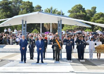 Πραγματοποιήθηκε η τελετή Oρκωμοσίας των νέων Ανθυποσμηναγών – Παρουσία Τασούλα και Δένδια