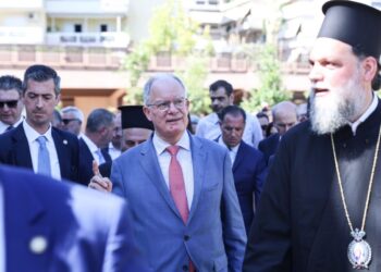 Επίσκεψη Κ. Τασούλα στο Ιωνικό Κέντρο