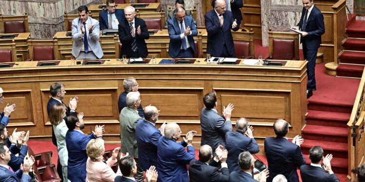 Μητσοτάκης: Η Ελλάδα του 2025 δεν έχει ανάγκη από άλλες δόσεις σκανδαλολογίας και δηλητηριώδους δημαγωγίας
