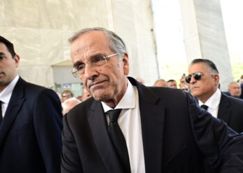 Ο συγκινητικός επικήδειος από τον Αντώνη Σαμαρά- «Ευχαριστώ τον Θεό που μας έδωσε αυτό το δώρο για 34 χρόνια»