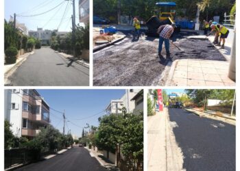 Ασφαλτοστρώσεων συνέχεια στο Δήμο Αμαρουσίου