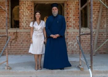 Επίσκεψη της Υπουργού Παιδείας Σ. Ζαχαράκη στο «Ιωνικό Κέντρο» της Ι.Μ. Νέας Ιωνίας