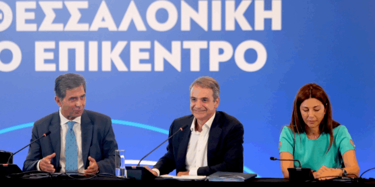 Oμιλία Μητσοτάκη για την παρουσίαση των έργων στη Θεσσαλονίκη- Δείτε Live