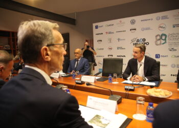 Μητσοτάκης στη διοίκηση της ΔΕΘ: Σε καμιά άλλη πόλη δεν έχουν δοθεί τόσα κονδύλια, σε ποσοστό του ΑΕΠ, όσα στη Θεσσαλονίκη για έργα