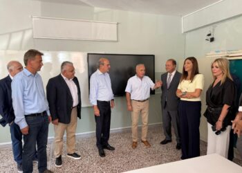 Σ. Ζαχαράκη από Θεσσαλονίκη: Σε τέσσερα χρόνια θα έχουν ανακαινιστεί πάνω από 2.500 σχολεία