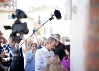 Ο Κυριάκος Μητσοτάκης στη Λήμνο – Τι ανέφερε για ΦΠΑ και ΕΝΦΙΑ (vid)